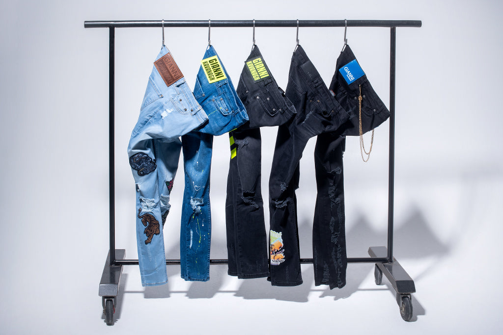 GK ripped jeans