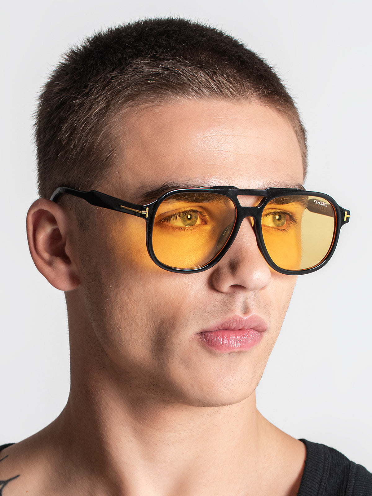 Orange Maverick Sunglasses