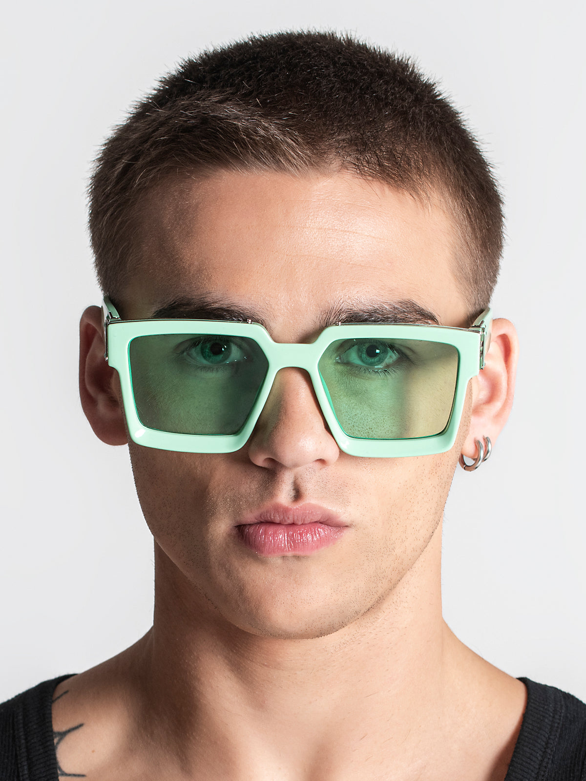 Green Fashionista Sunglasses