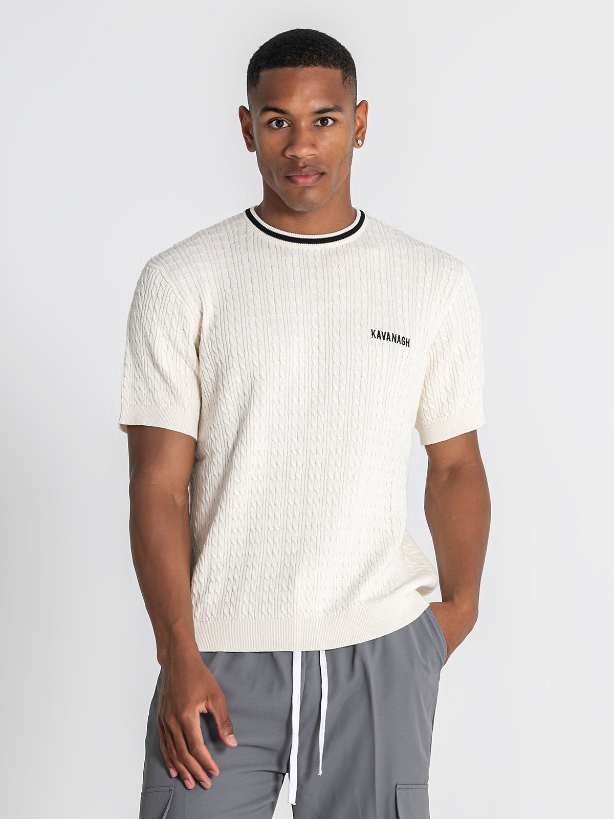 t-shirts / Beige Kavanagh Knit Tee