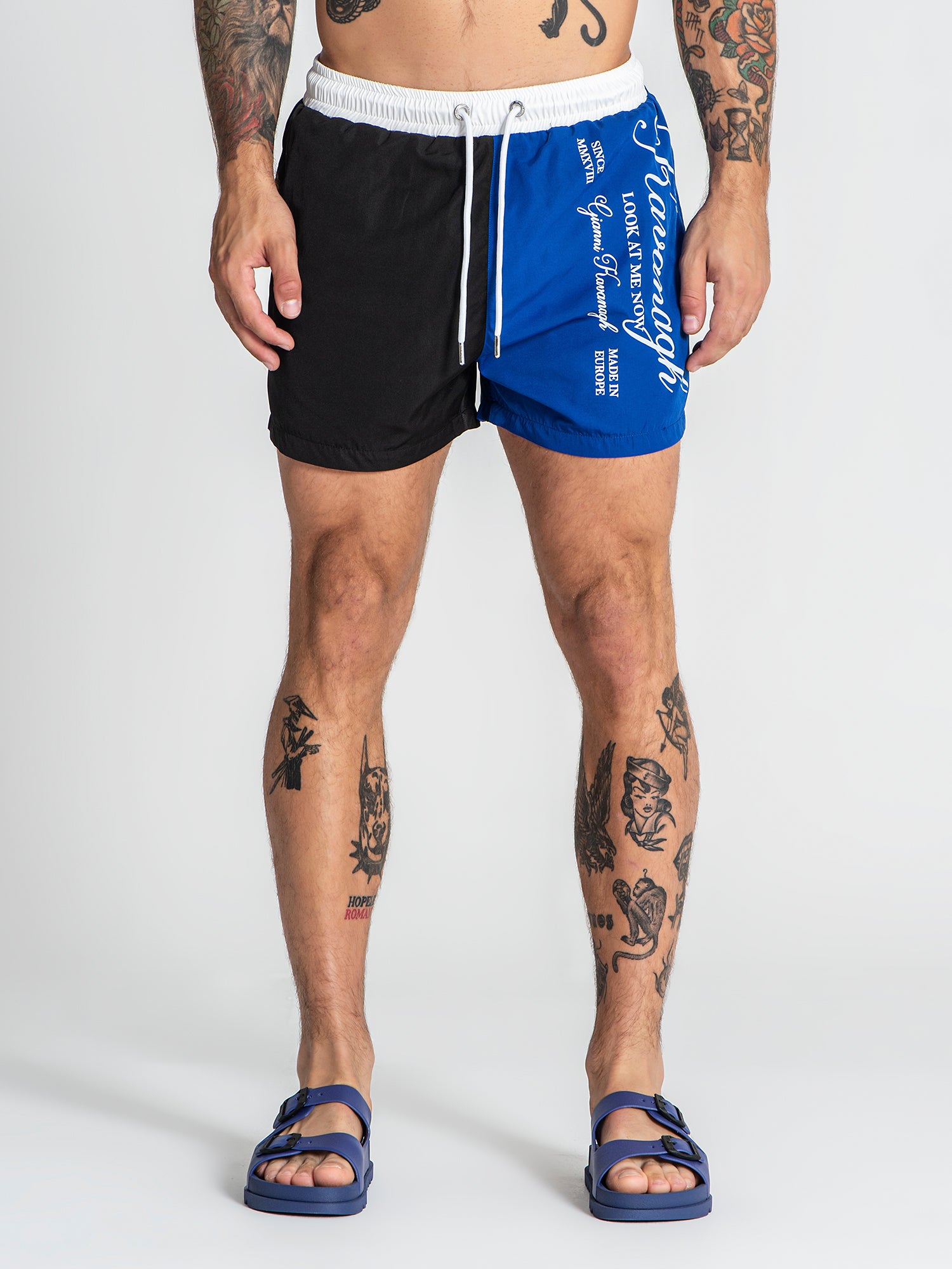 swimshorts / Blue Showstopper Swimshorts