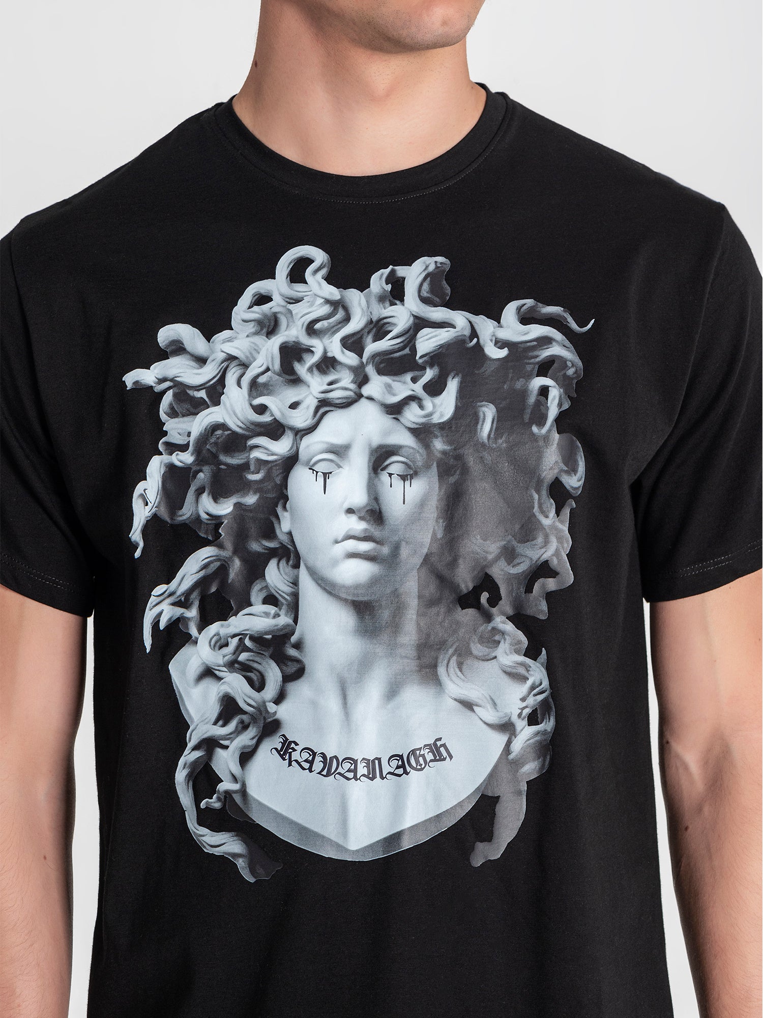Black Medusa Tee T-shirts GIanni Kavanagh