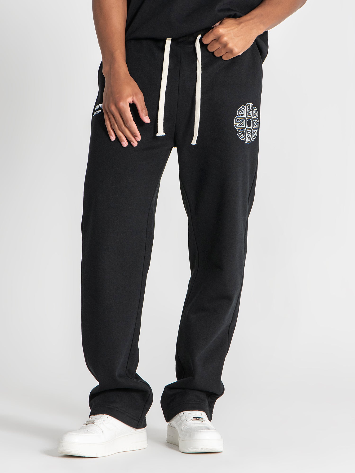 Black Structure Joggers