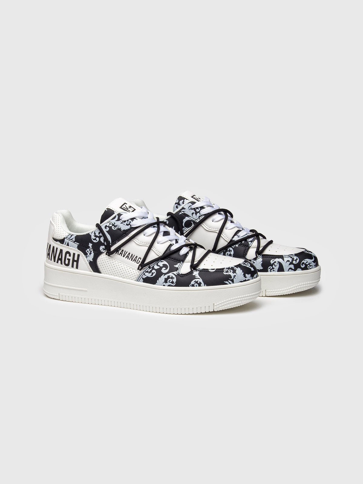 sneakers / Black Majestic Wrapped Sneakers