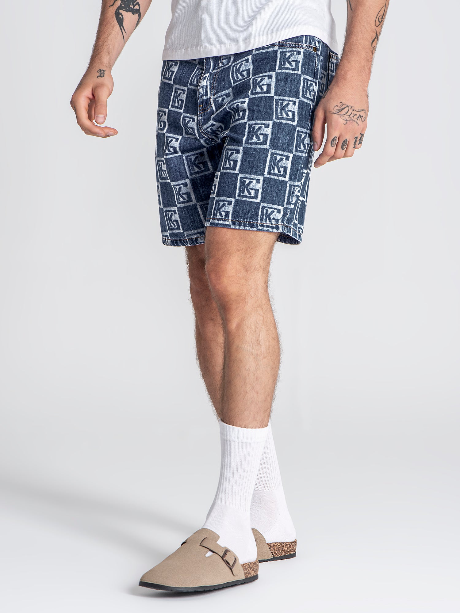 shorts / Blue Clone Denim Shorts