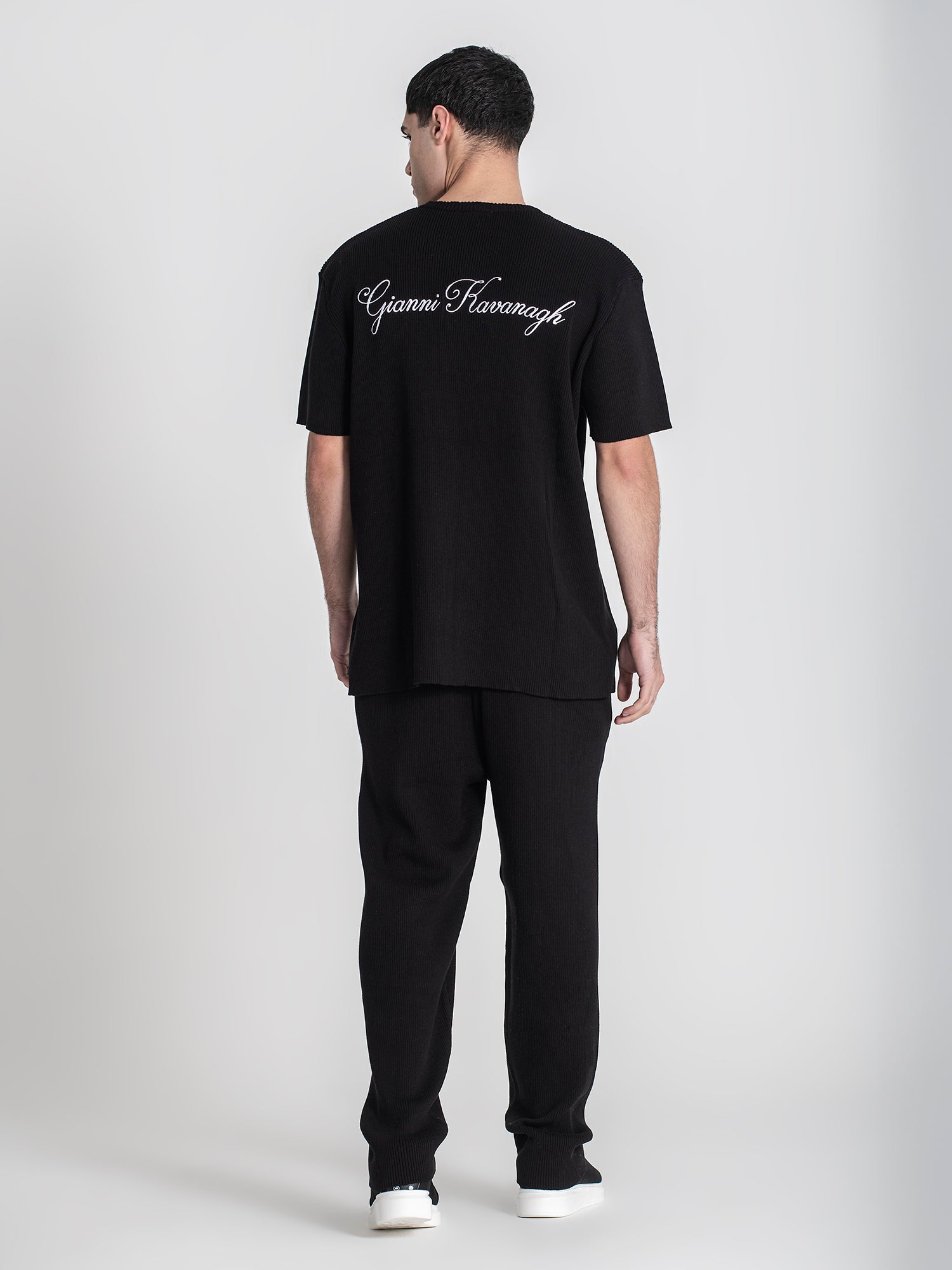 t-shirts / Black Identity Knit Tee