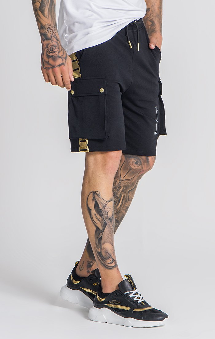 Black Forever More Cargo Shorts