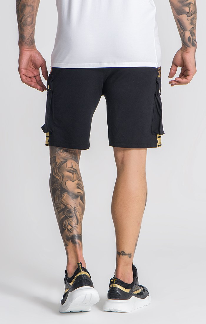 Black Forever More Cargo Shorts