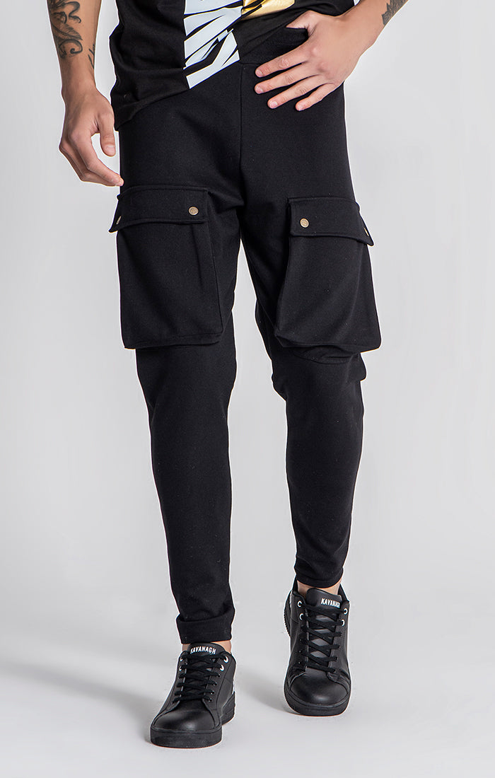 Black Vice Cargo Pants