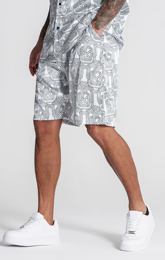 White Paradiso Shorts