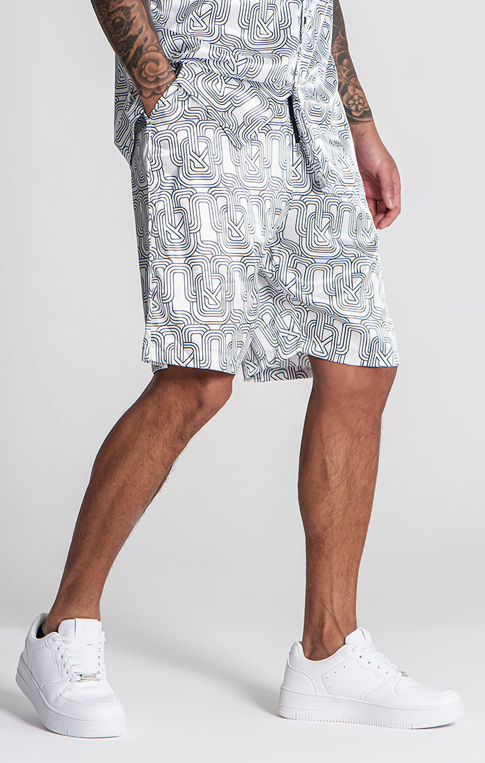 White Paradiso Shorts