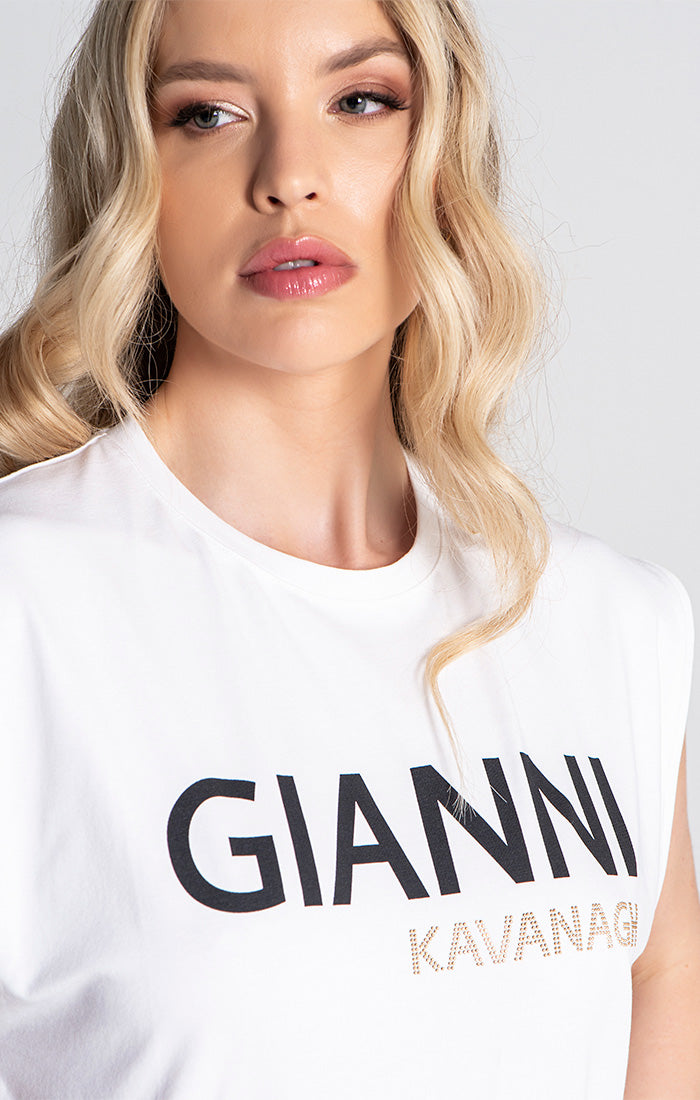 White Gianni Top