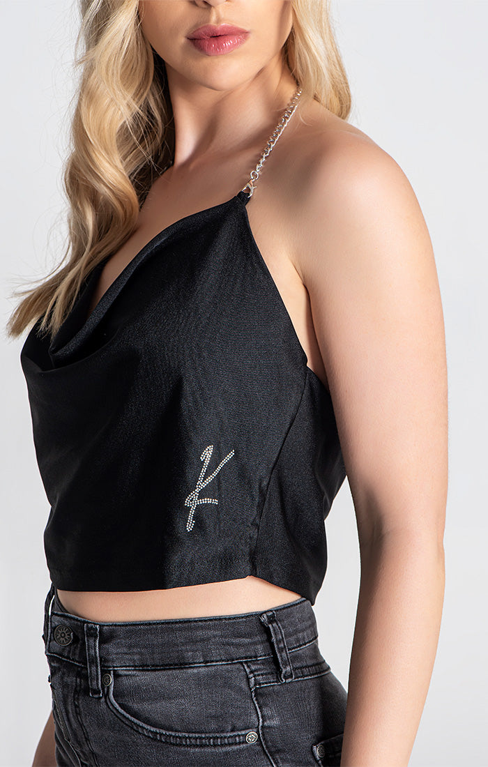 Black Thunder Crop top