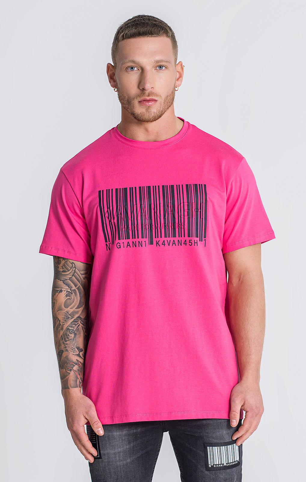 Pink Barcode 2.0 Tee