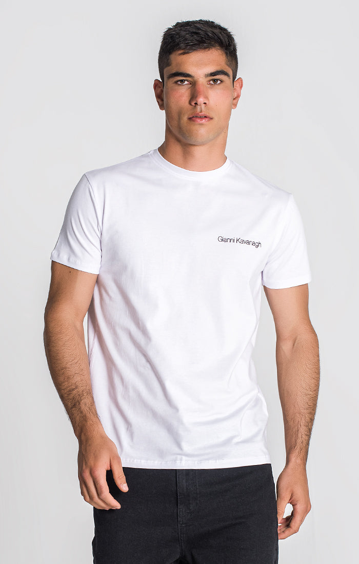 White Essential Micro Slim Tee