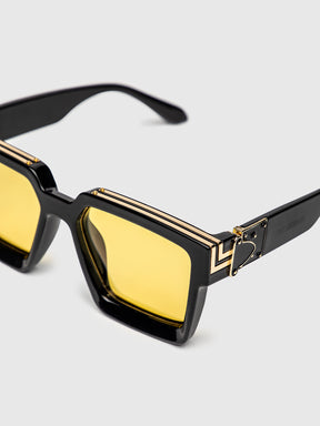Yellow Fashionista Sunglasses