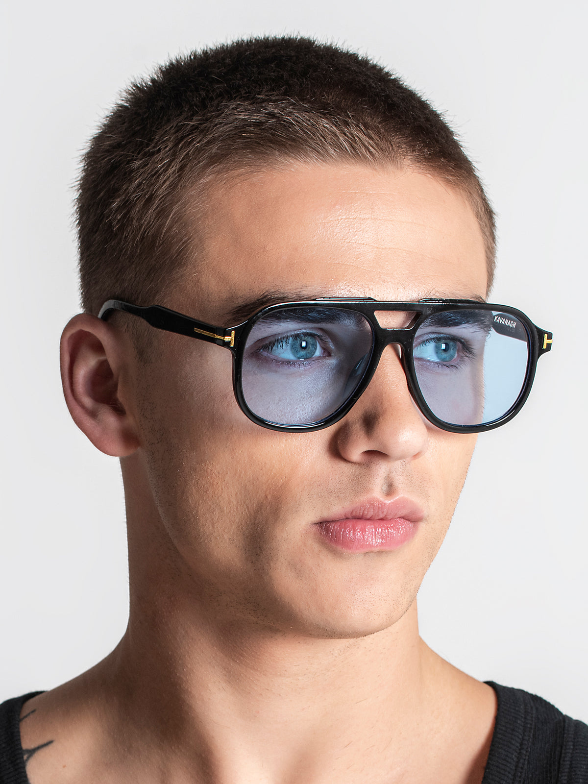 Blue Maverick Sunglasses