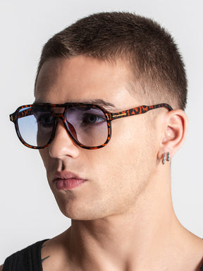 Brown Maverick Sunglasses