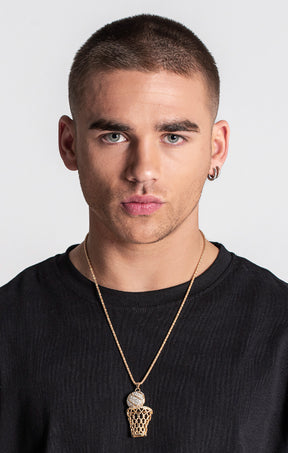 Gold Player Necklace