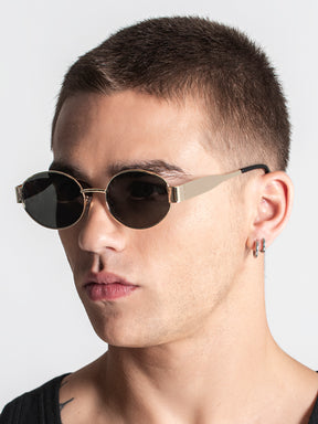 Gold Gatsby Sunglasses