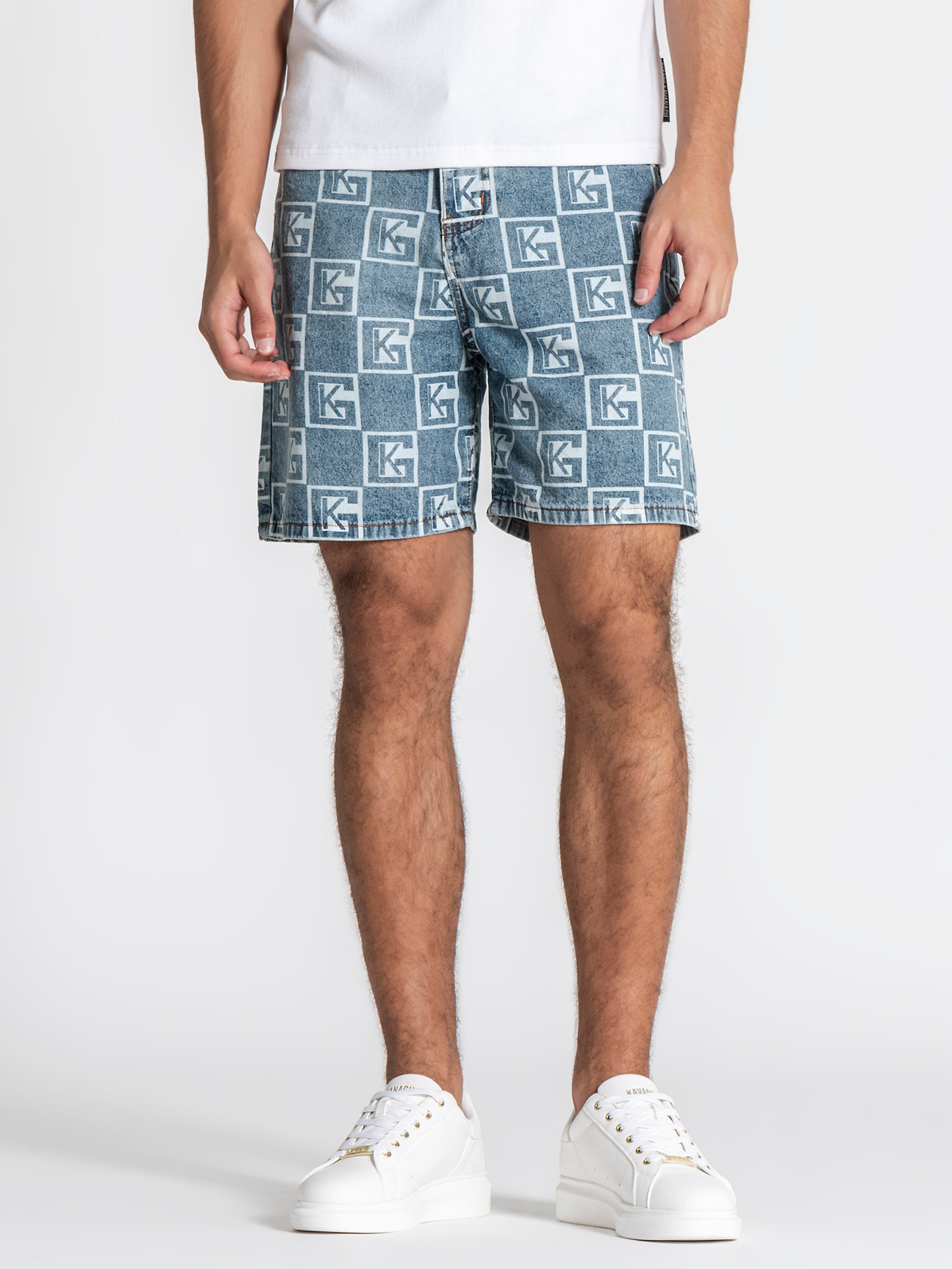 Blue Clone Denim Shorts