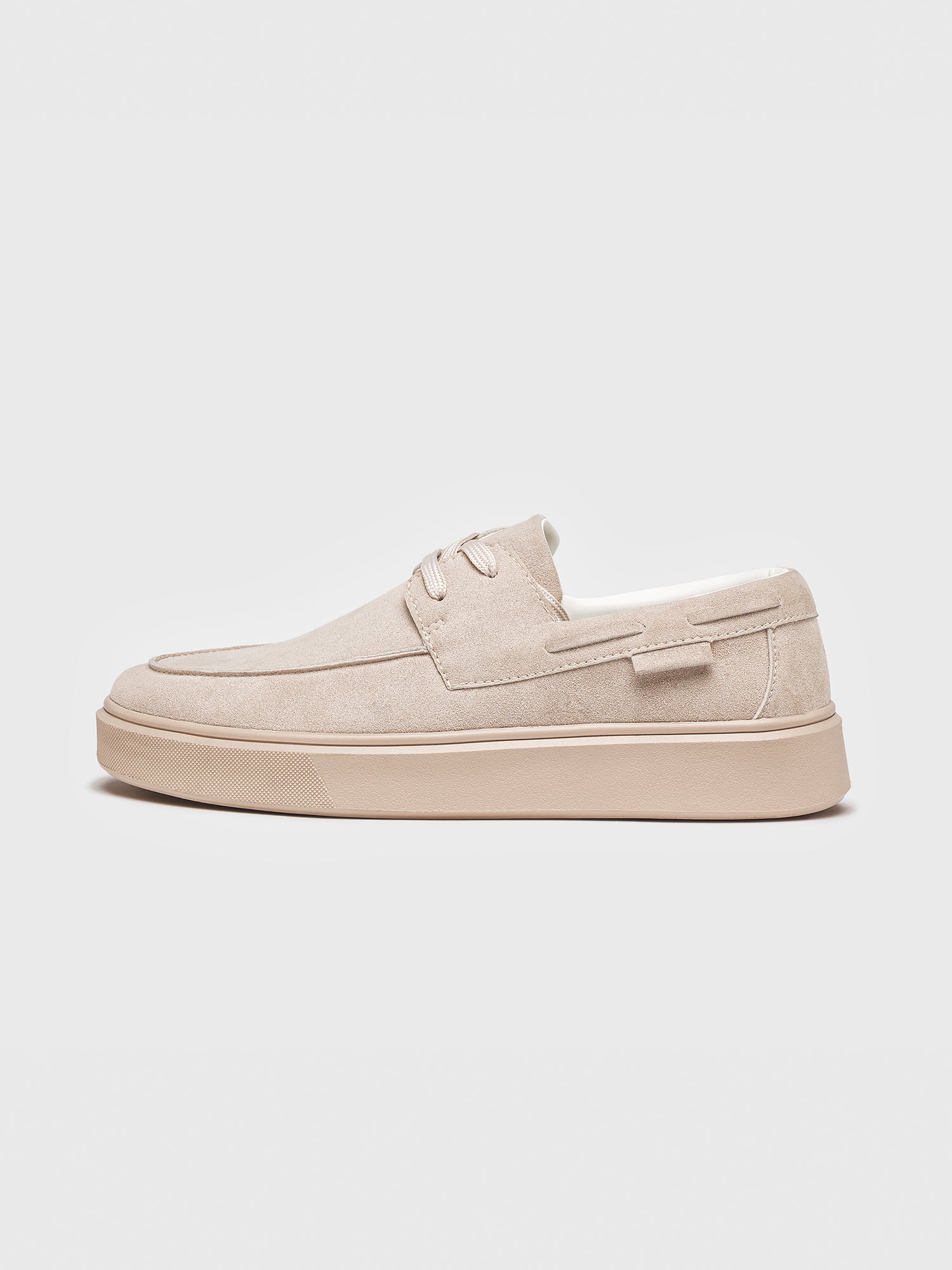 Beige Oxford Loafers