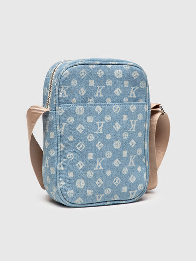 bags / Light Blue Denim Shoulder Bag