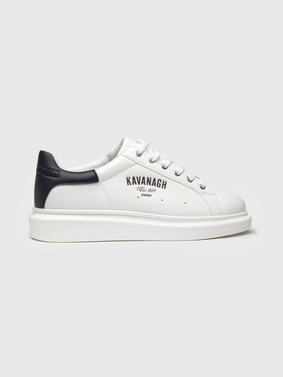 sneakers / White Statement Upscale Sneakers