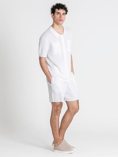 shirts / White Label Knit Set