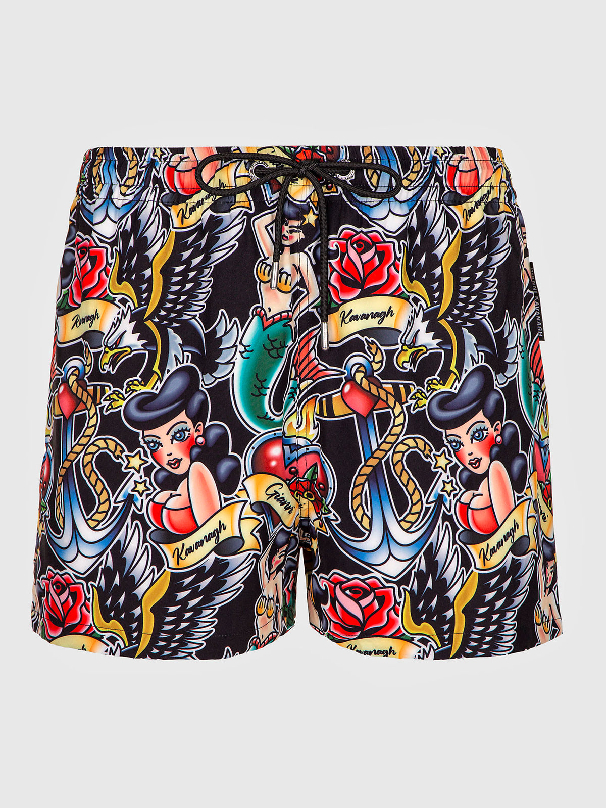 swimshorts / Black Tattoo Swimshorts