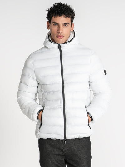 jackets / White Loop 2.0 Hoodie Jacket