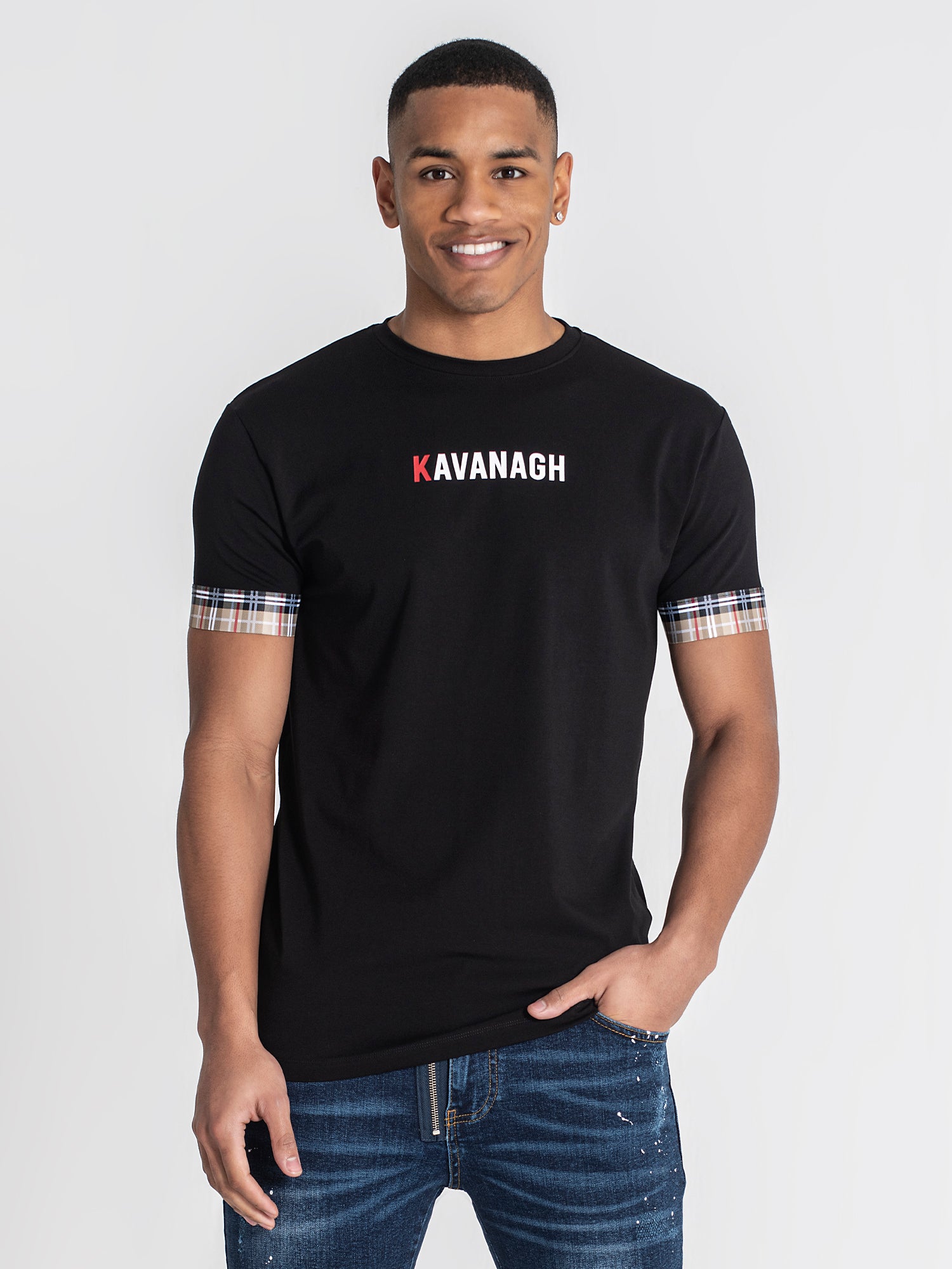 Black British 2.0 Elastic Tee
