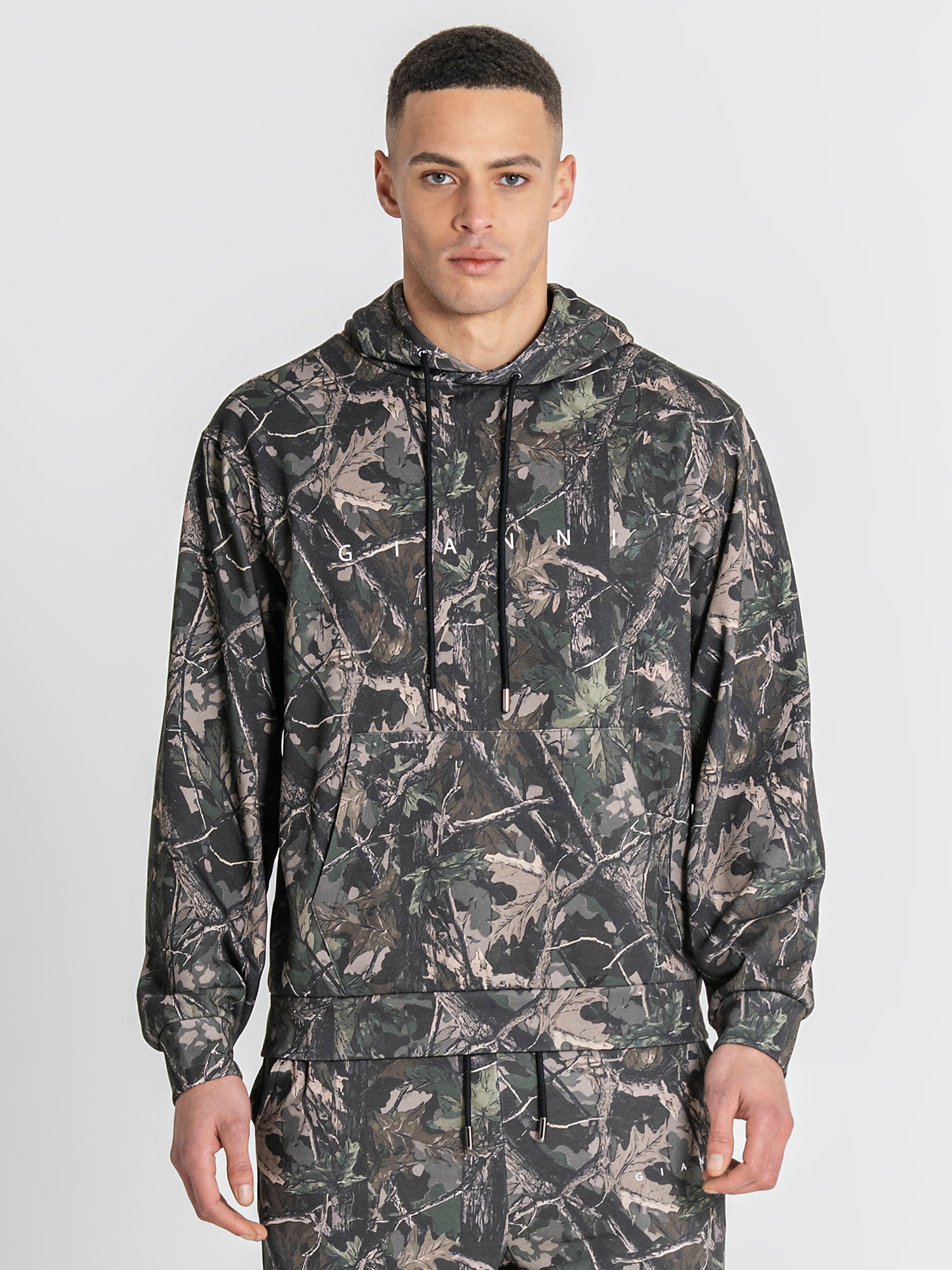 Army Green Camo Hoodie