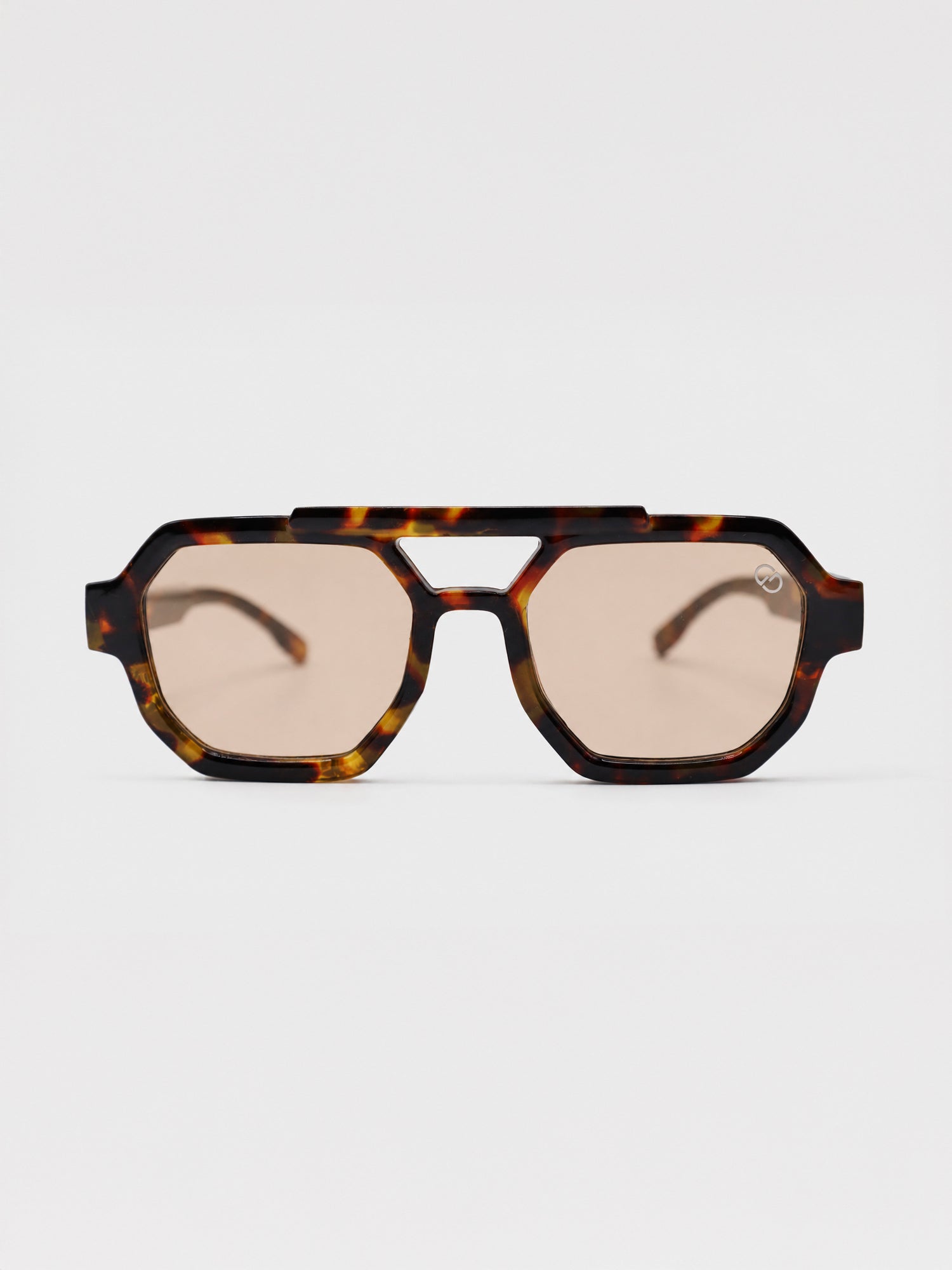 Brown Octo Turtoise Sunglasses