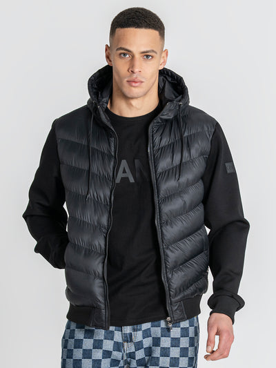 jackets / Black Aero Hoodie Jacket