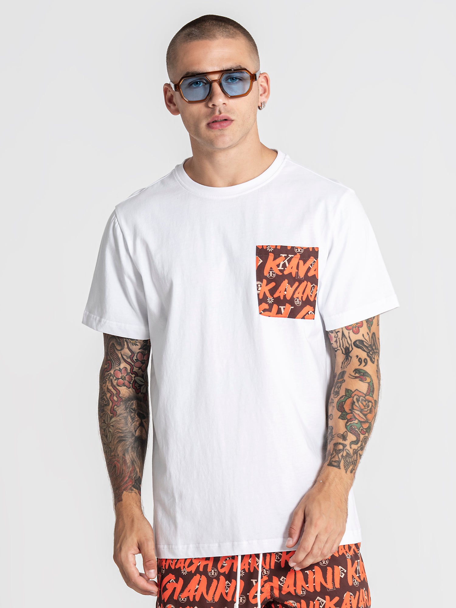White Rebel Pocket Tee