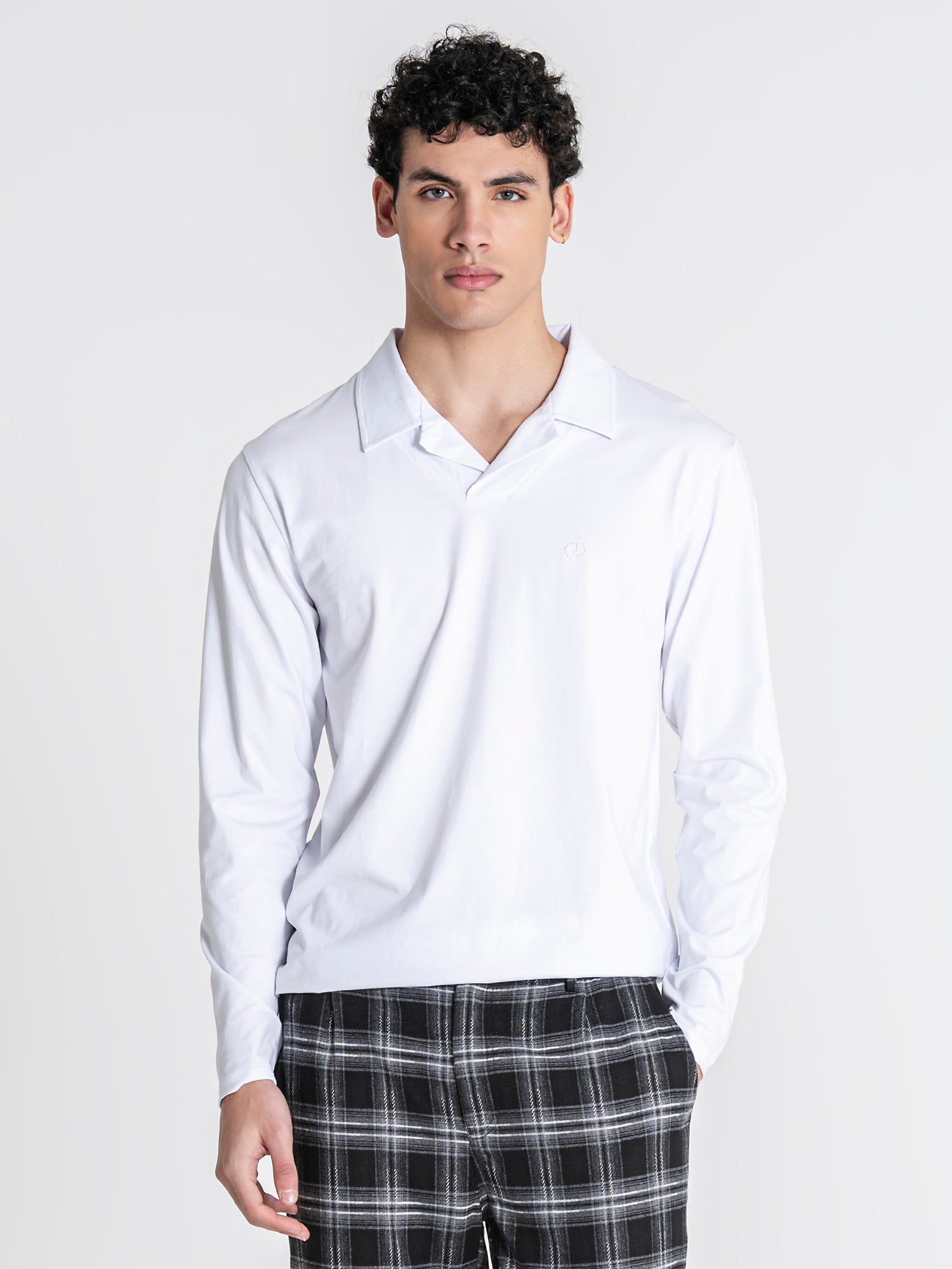 White GG Polo