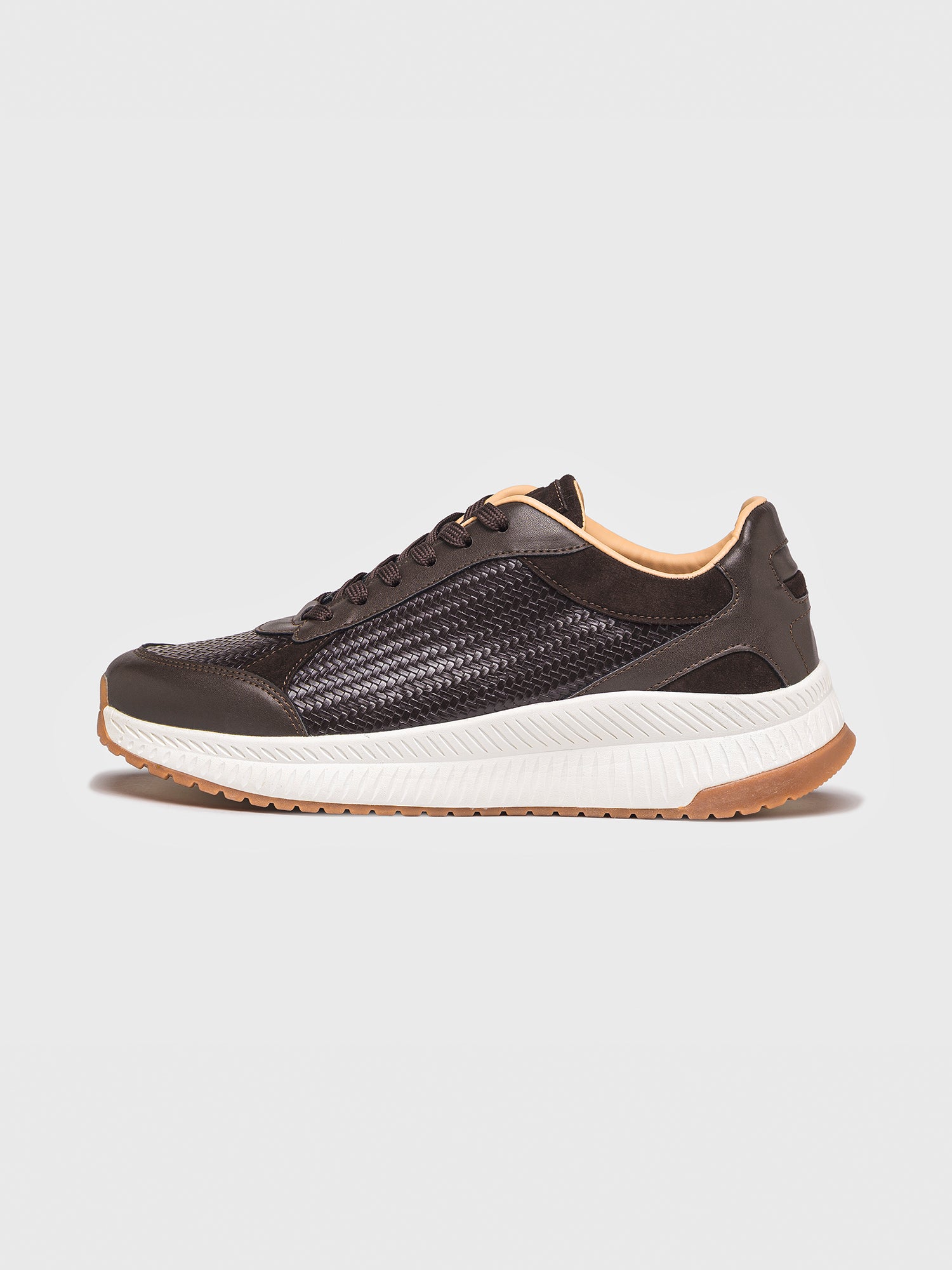 Brown Tangled Sneakers