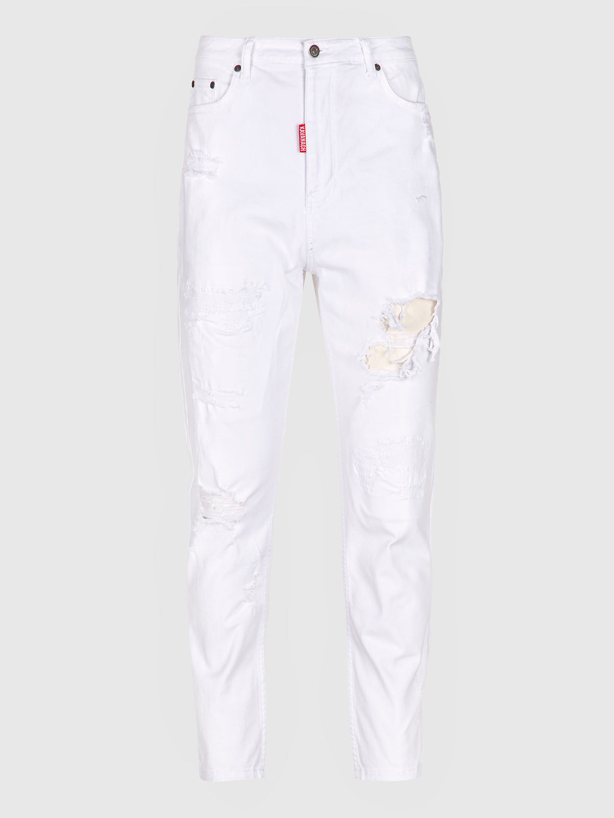 jeans / White Cool Carrot Jeans