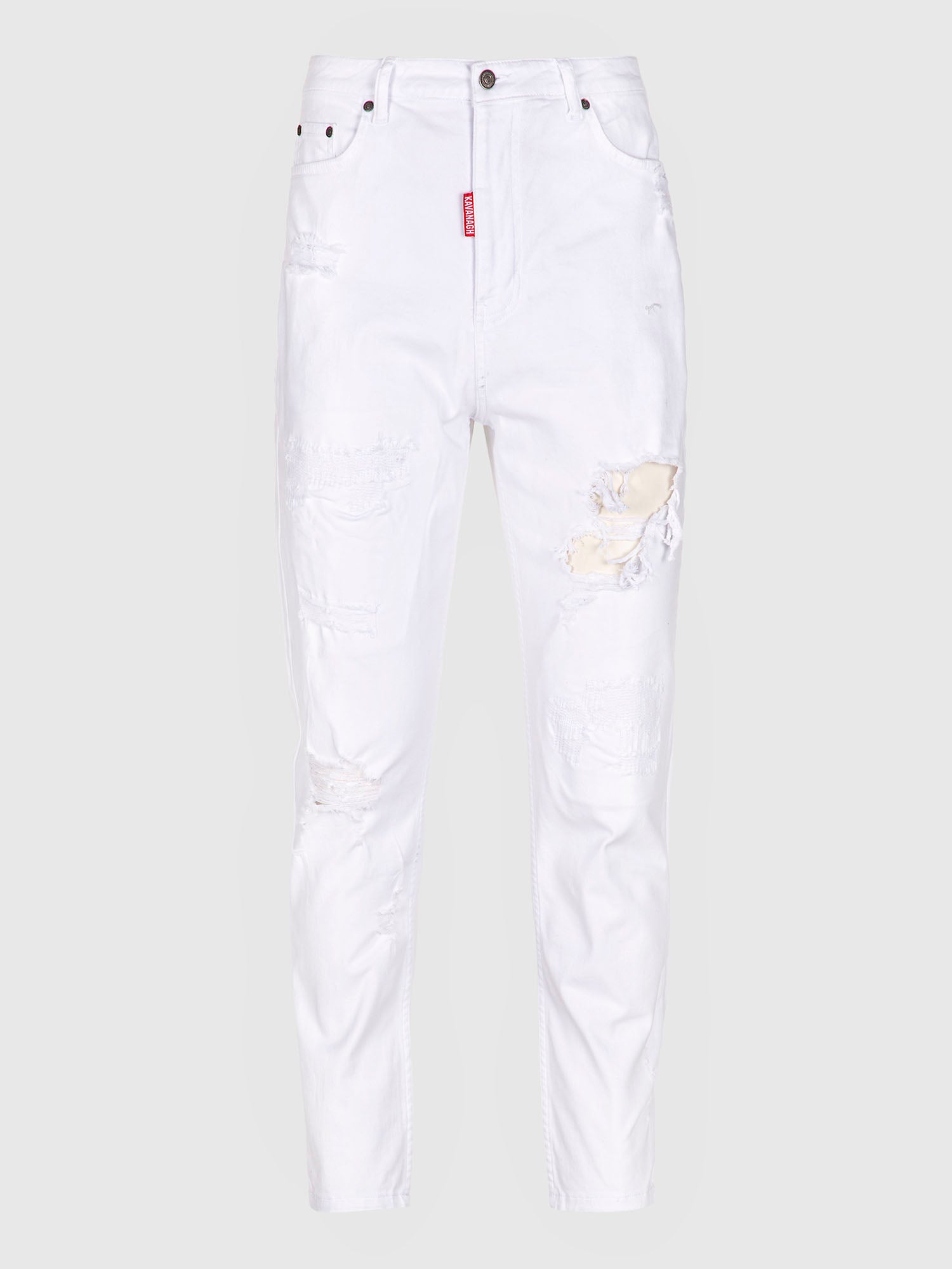 jeans / White Cool Carrot Jeans