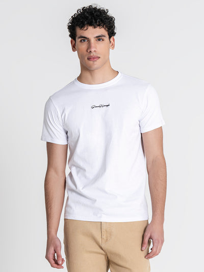 t-shirts / White Signature Tee