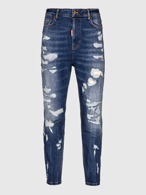 jeans / Blue Cool Carrot Jeans