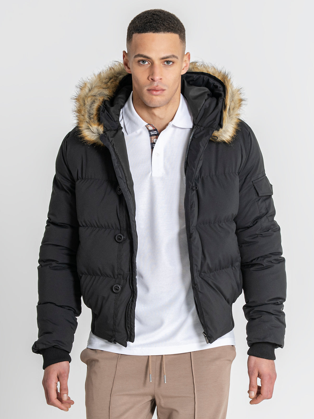puffers / Black Smart Puffer Jacket