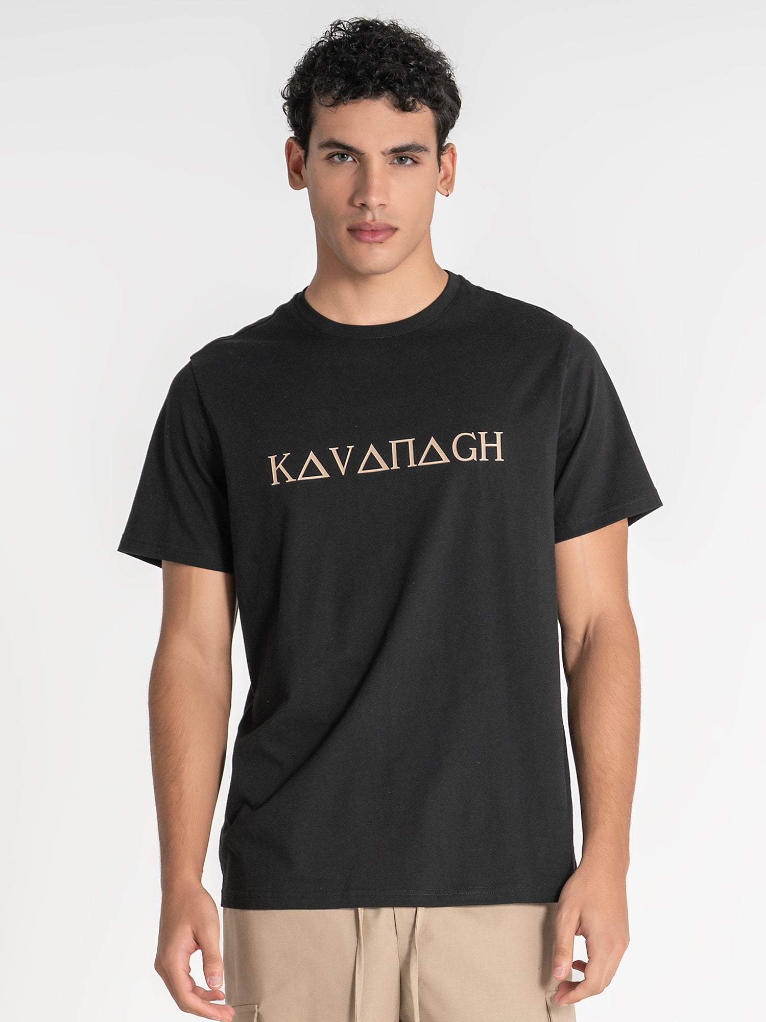 Black Greek Tee