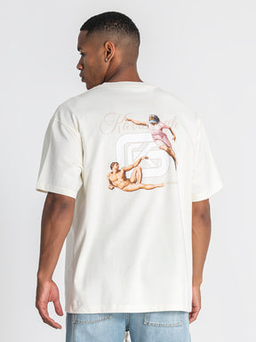 t-shirts / Beige Heresy Acid Wash Tee