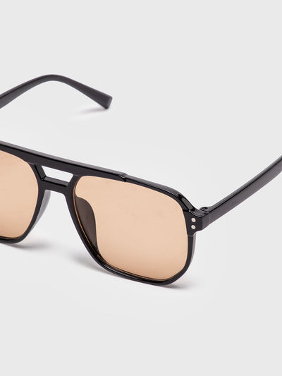 sunglasses / Peach Pilot Sunglasses