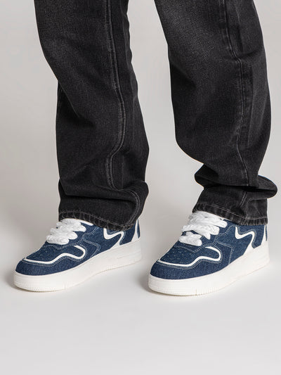 sneakers / Blue Dive Sneakers