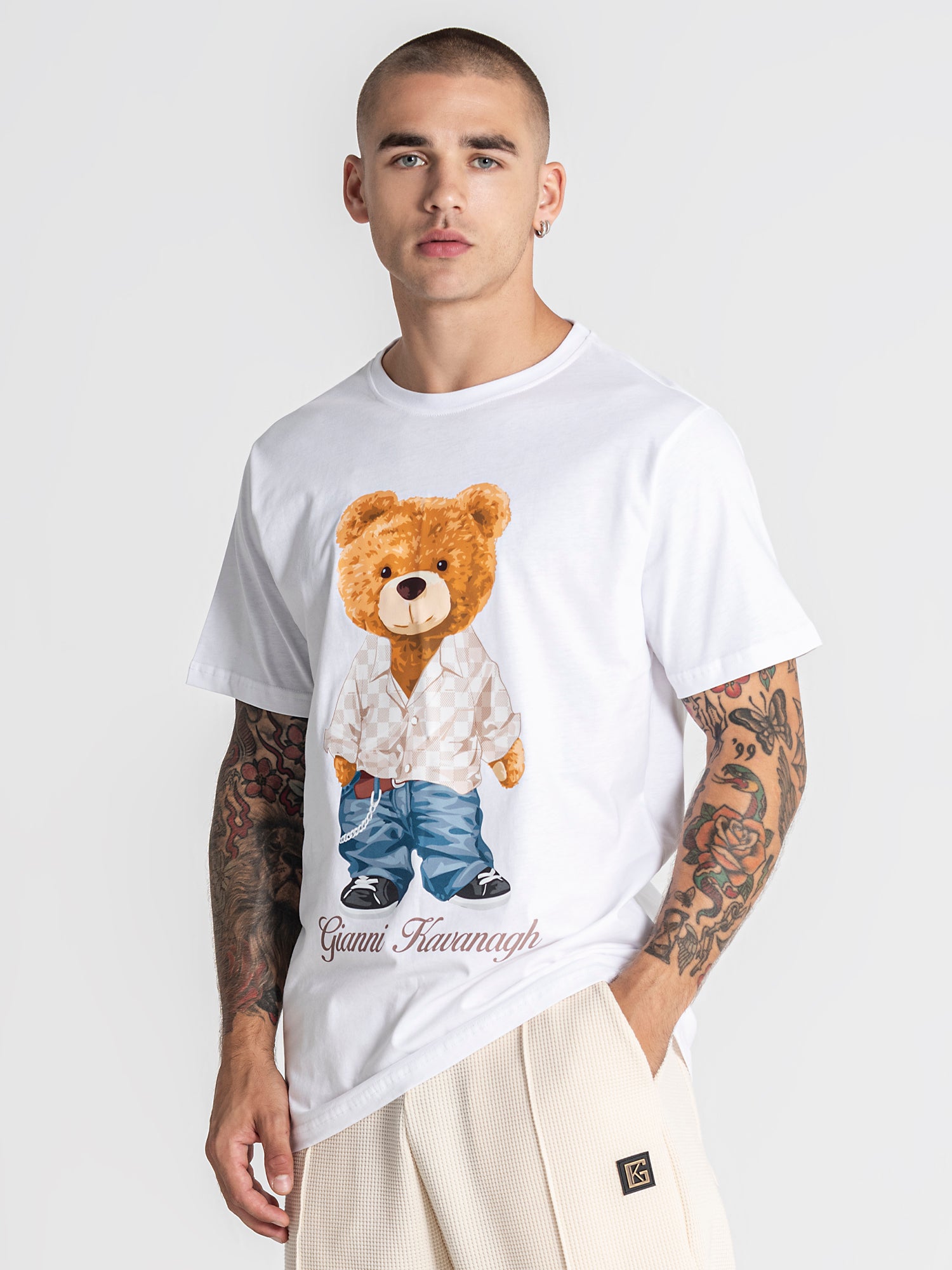 White Piazza Tee