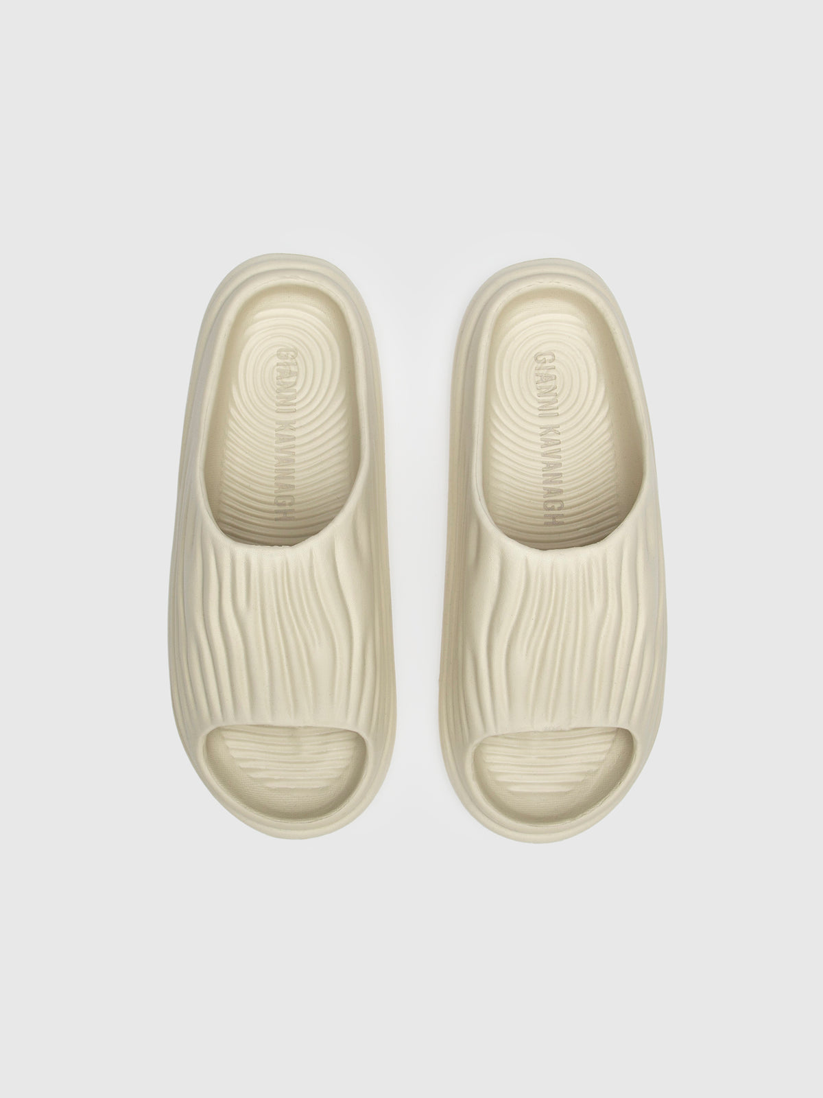 sliders / Beige Foam Sliders