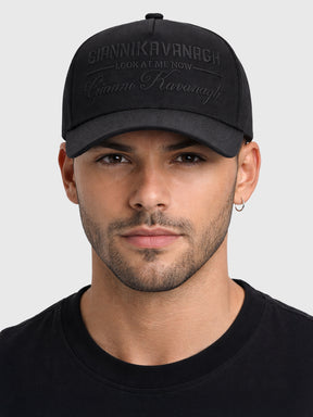 caps / Black Look at me Cap